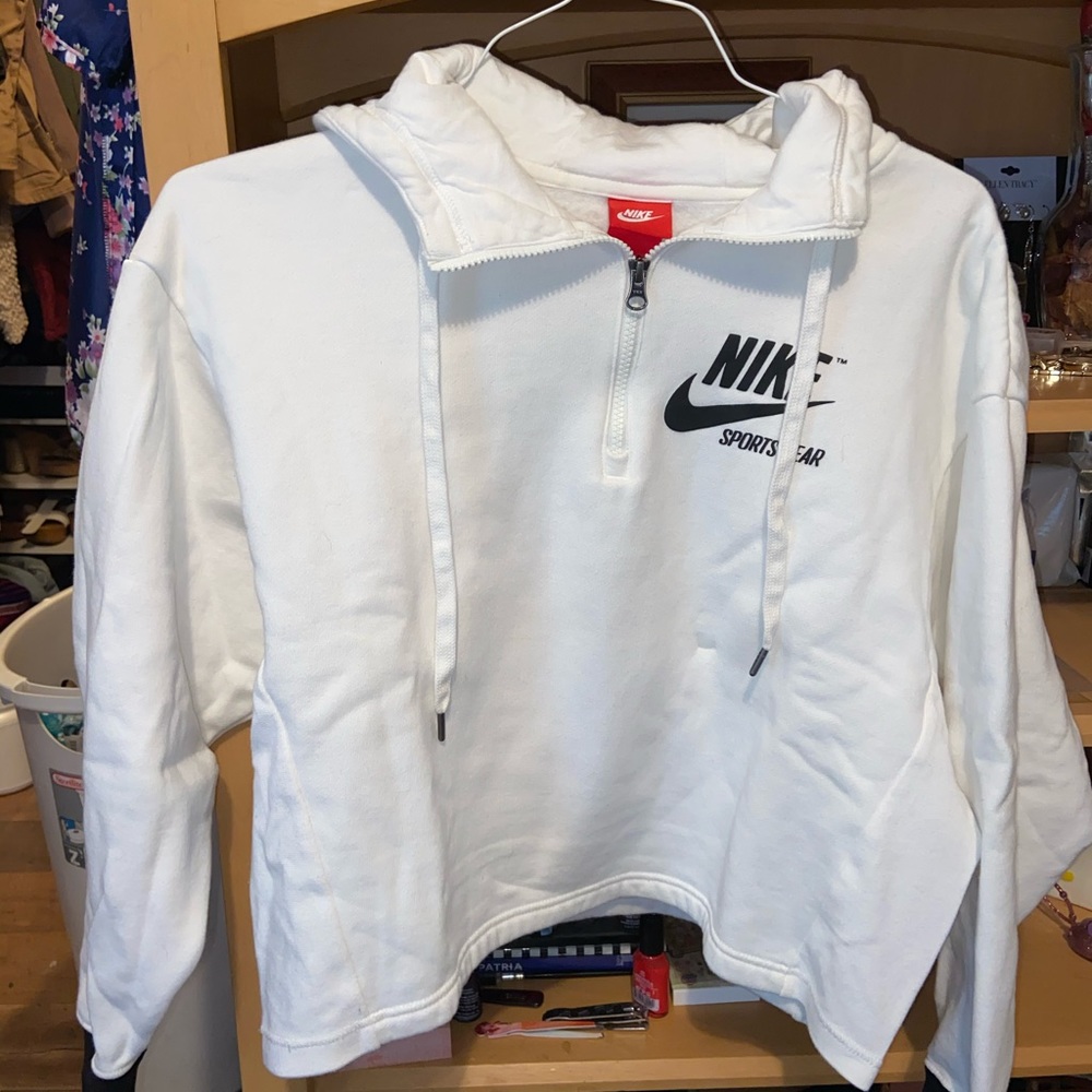 Nike cropped sweater